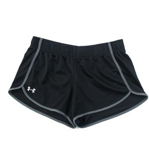 Under Armor HeatGear black running shorts lightweightsize M